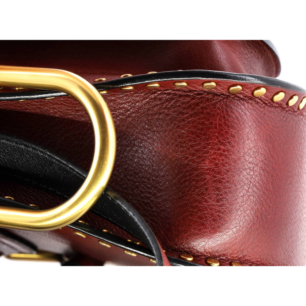 Chloe Mini Hudson Handbag Whipstitch Leather - Picture 8 of 8